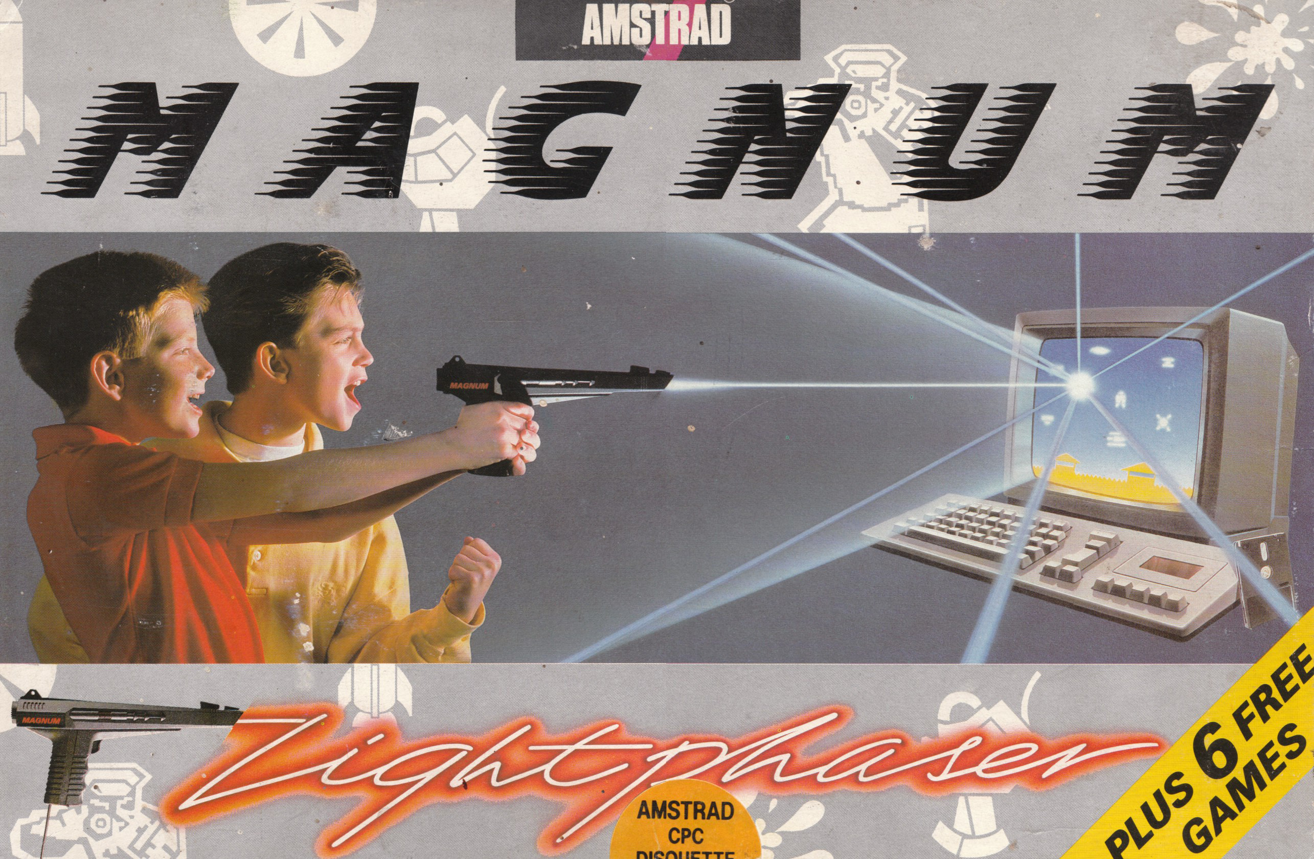 cover of the Amstrad CPC game Magnum Lightphaser  by GameBase CPC