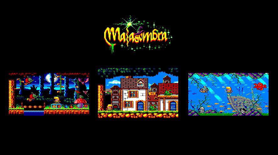 Malasombra, an Amstrad CPC game by 4mhz