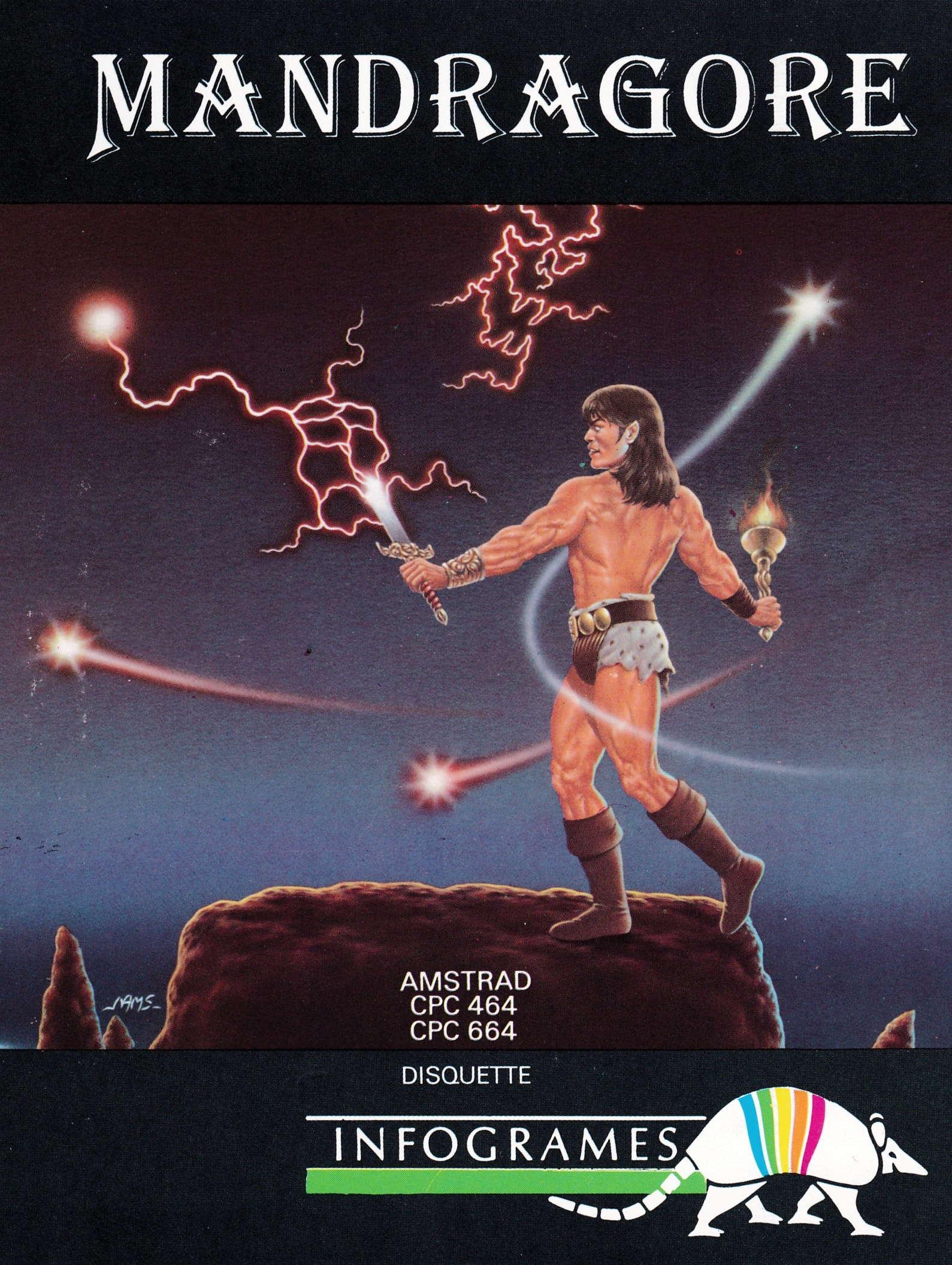 cover of the Amstrad CPC game Mandragore  by GameBase CPC