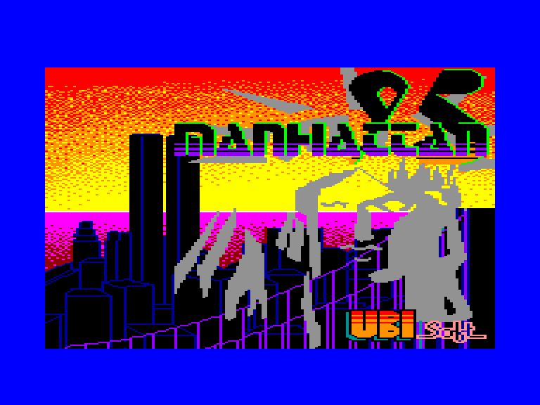 screenshot of the Amstrad CPC game Manhattan 95 by GameBase CPC