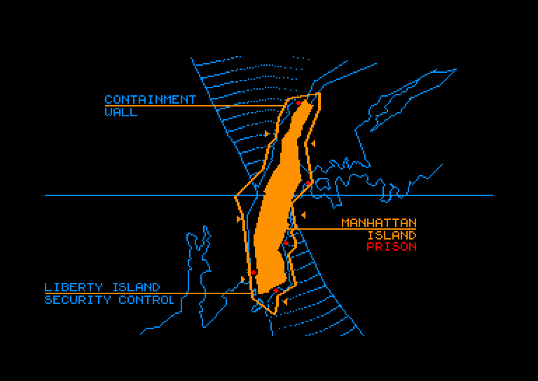 screenshot of the Amstrad CPC game Manhattan 95 by GameBase CPC