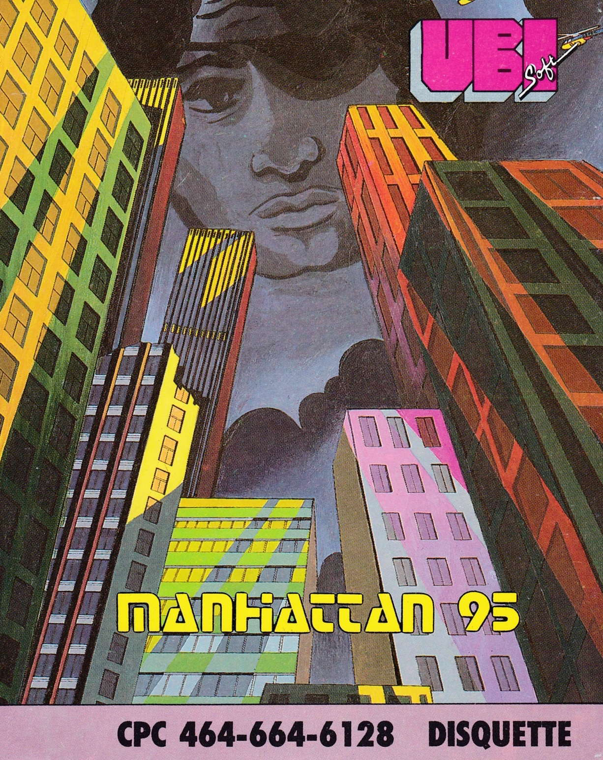 cover of the Amstrad CPC game Manhattan 95  by GameBase CPC