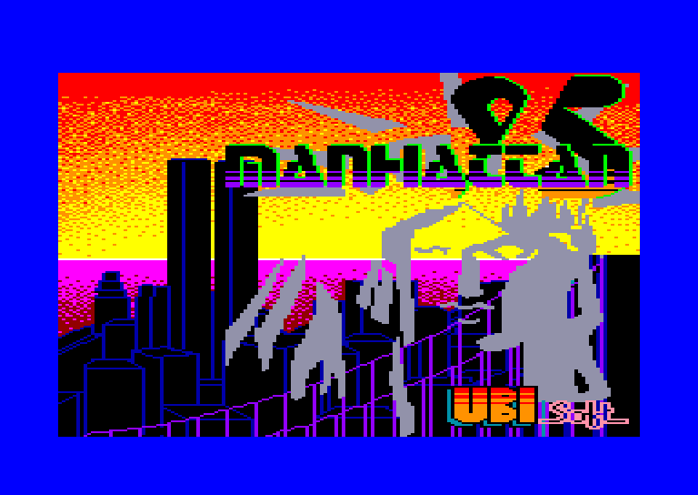 screenshot of the Amstrad CPC game Manhattan 95 Light by GameBase CPC