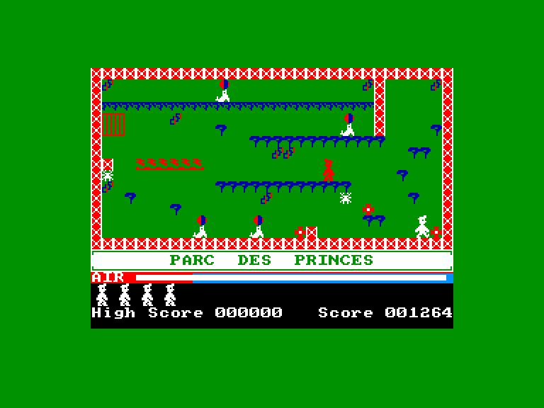 screenshot of the Amstrad CPC game Manic miner 2 by GameBase CPC