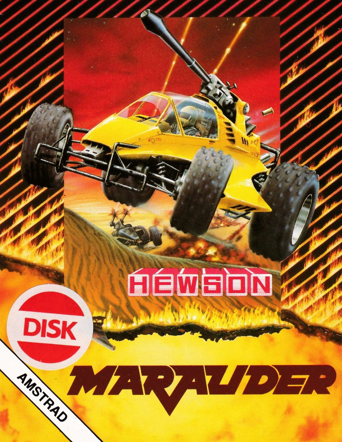 cover of the Amstrad CPC game Marauder  by GameBase CPC