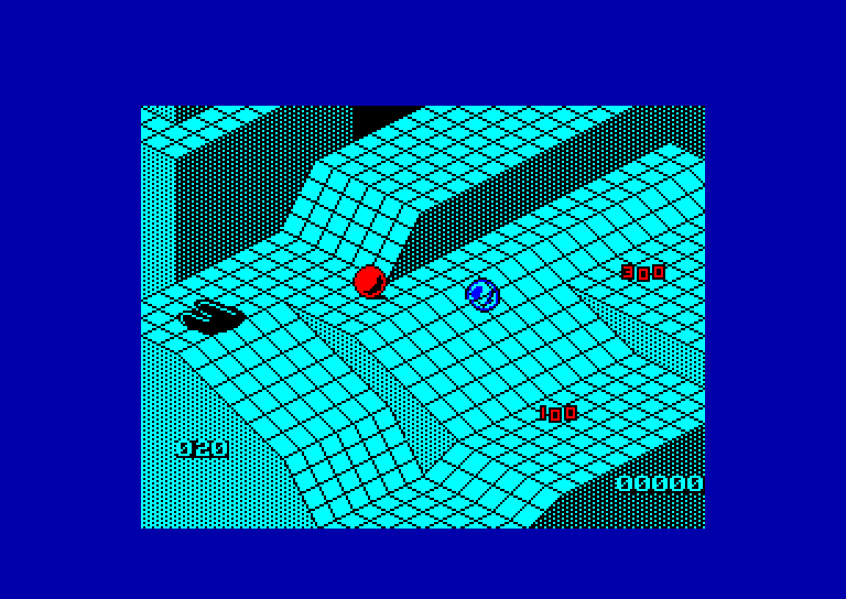 screenshot of the Amstrad CPC game Marble Madness Construction Set by GameBase CPC