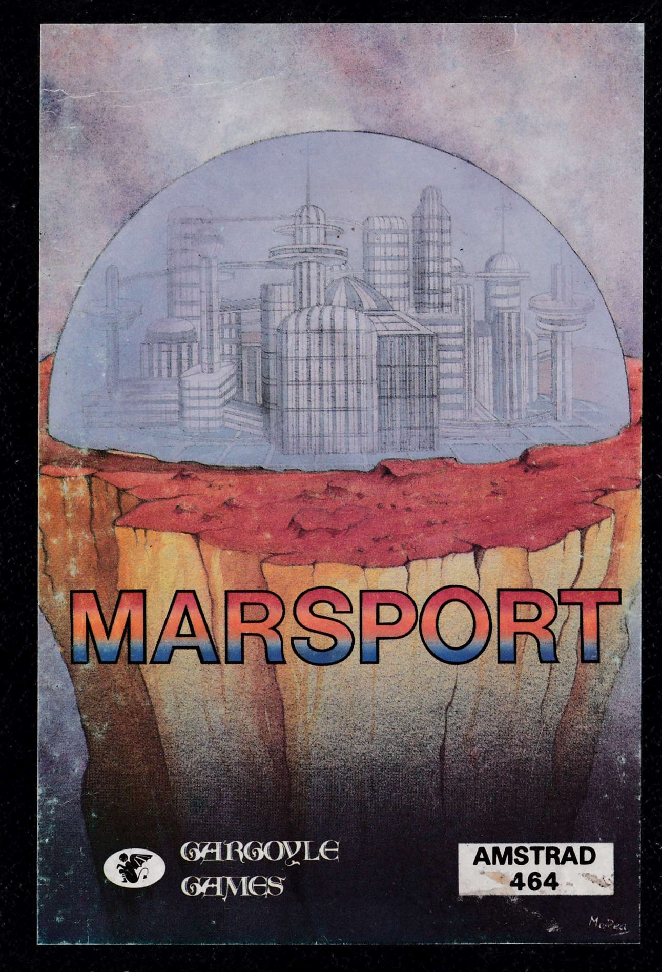 cover of the Amstrad CPC game Marsport  by GameBase CPC