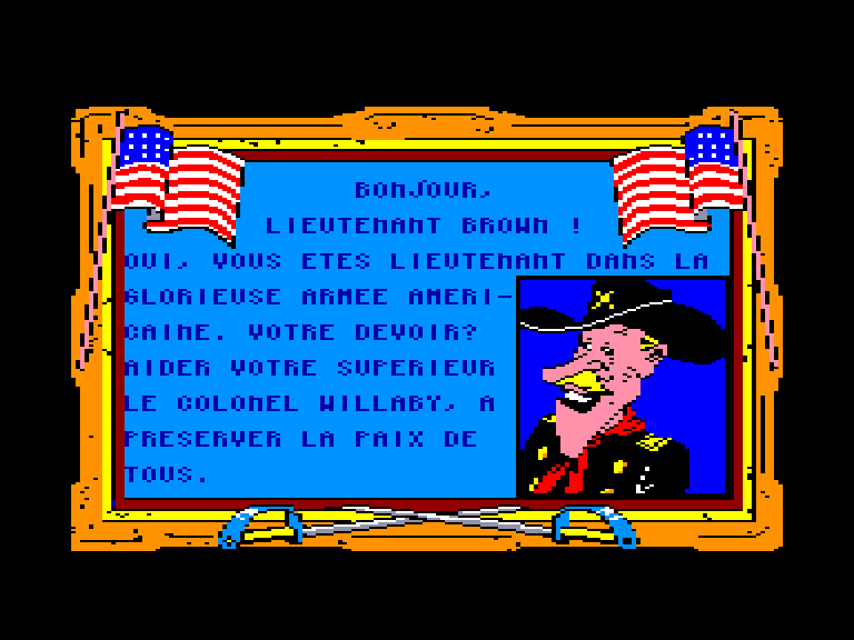 screenshot of the Amstrad CPC game Mascotte (la) by GameBase CPC