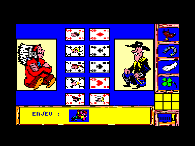 screenshot of the Amstrad CPC game Mascotte (la) by GameBase CPC