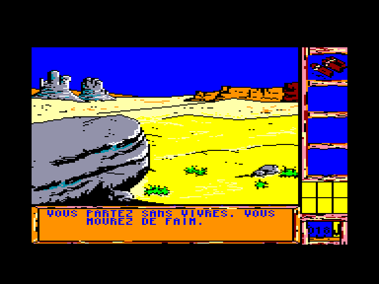 screenshot of the Amstrad CPC game Mascotte (la) by GameBase CPC