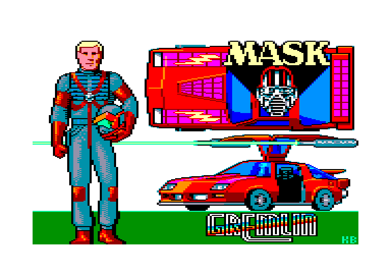 screenshot of the Amstrad CPC game Mask by GameBase CPC