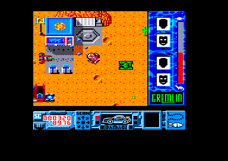 screenshot of the Amstrad CPC game Mask by GameBase CPC