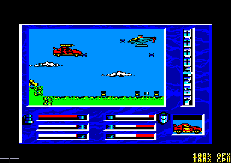 screenshot of the Amstrad CPC game Mask II by GameBase CPC