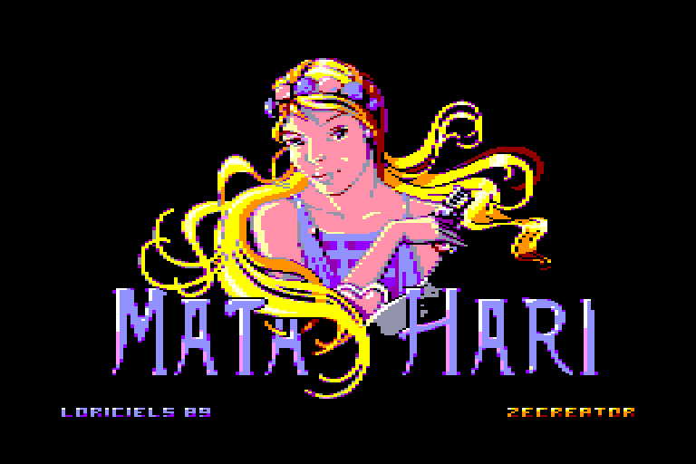 screenshot of the Amstrad CPC game Mata hari by GameBase CPC