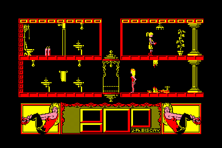 screenshot of the Amstrad CPC game Mata hari by GameBase CPC