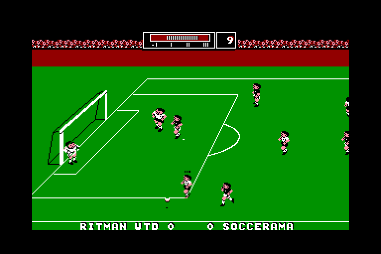 screenshot of the Amstrad CPC game Match Day II by GameBase CPC