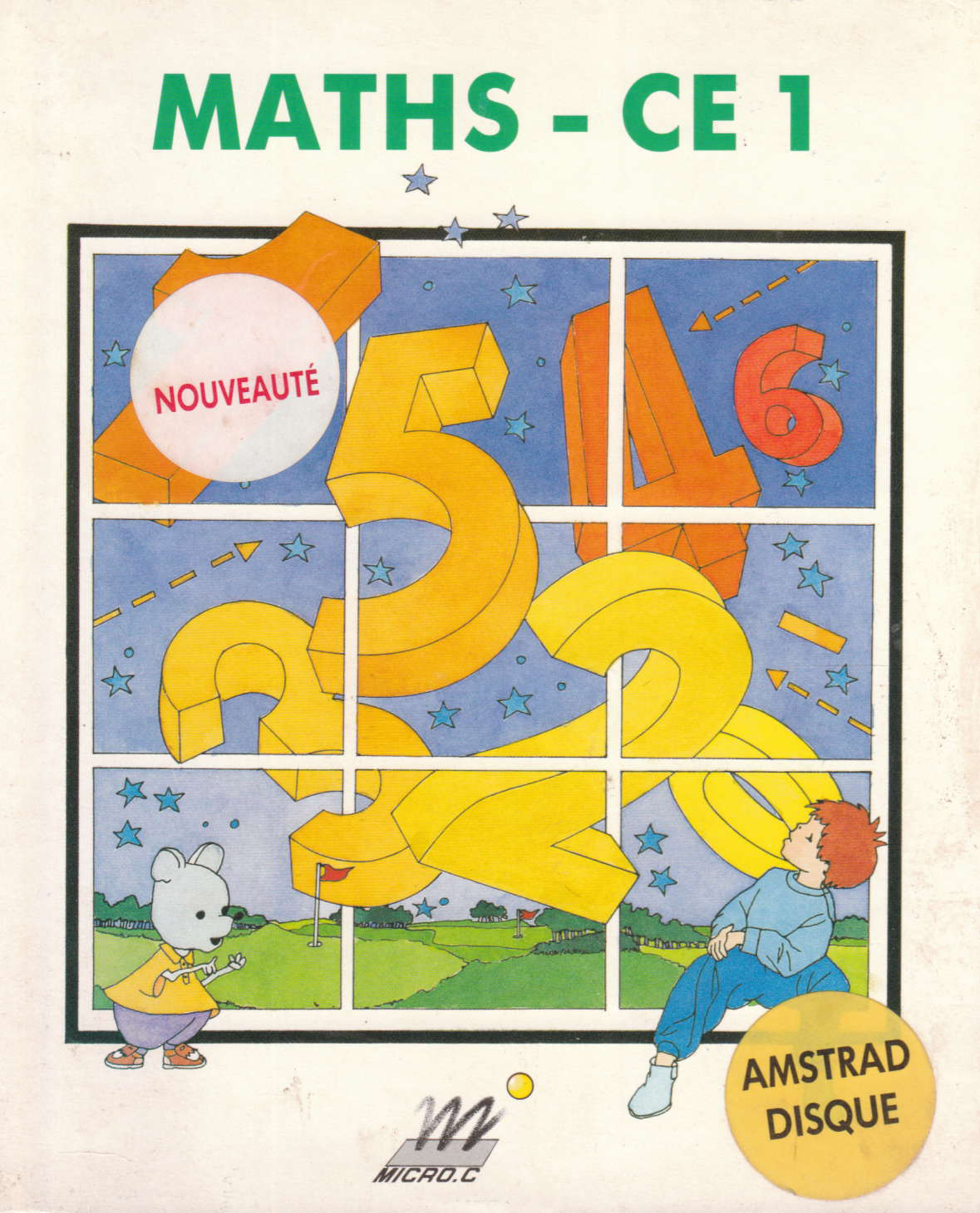 cover of the Amstrad CPC game Maths - CE1  by GameBase CPC