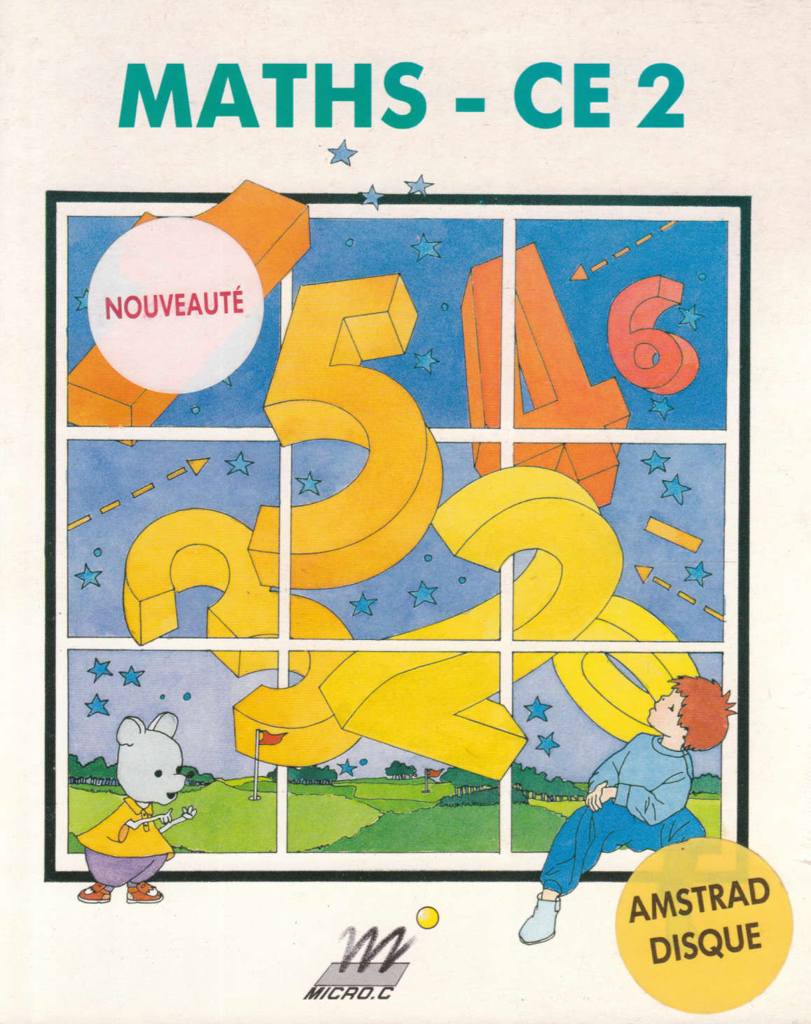 cover of the Amstrad CPC game Maths - CE2  by GameBase CPC