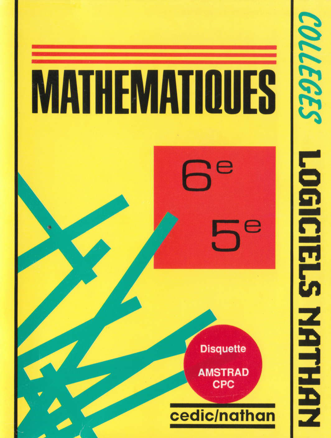 cover of the Amstrad CPC game Maths 6eme 5eme  by GameBase CPC