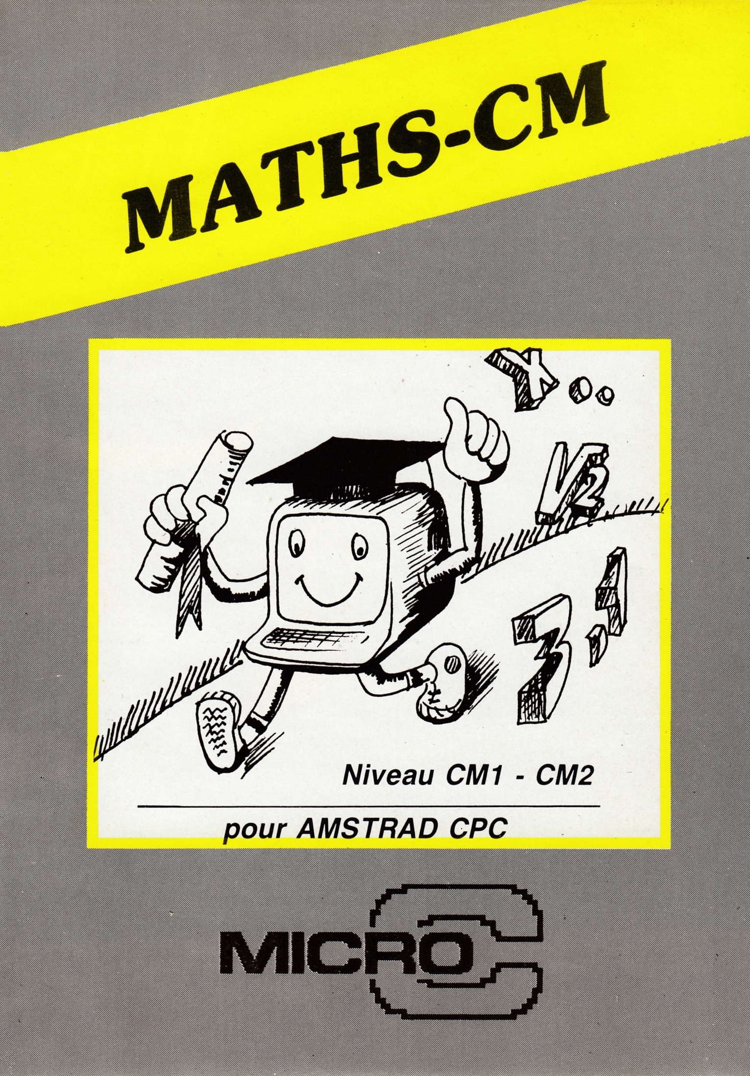 cover of the Amstrad CPC game Maths CM  by GameBase CPC