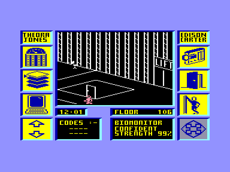 screenshot of the Amstrad CPC game Max headroom by GameBase CPC