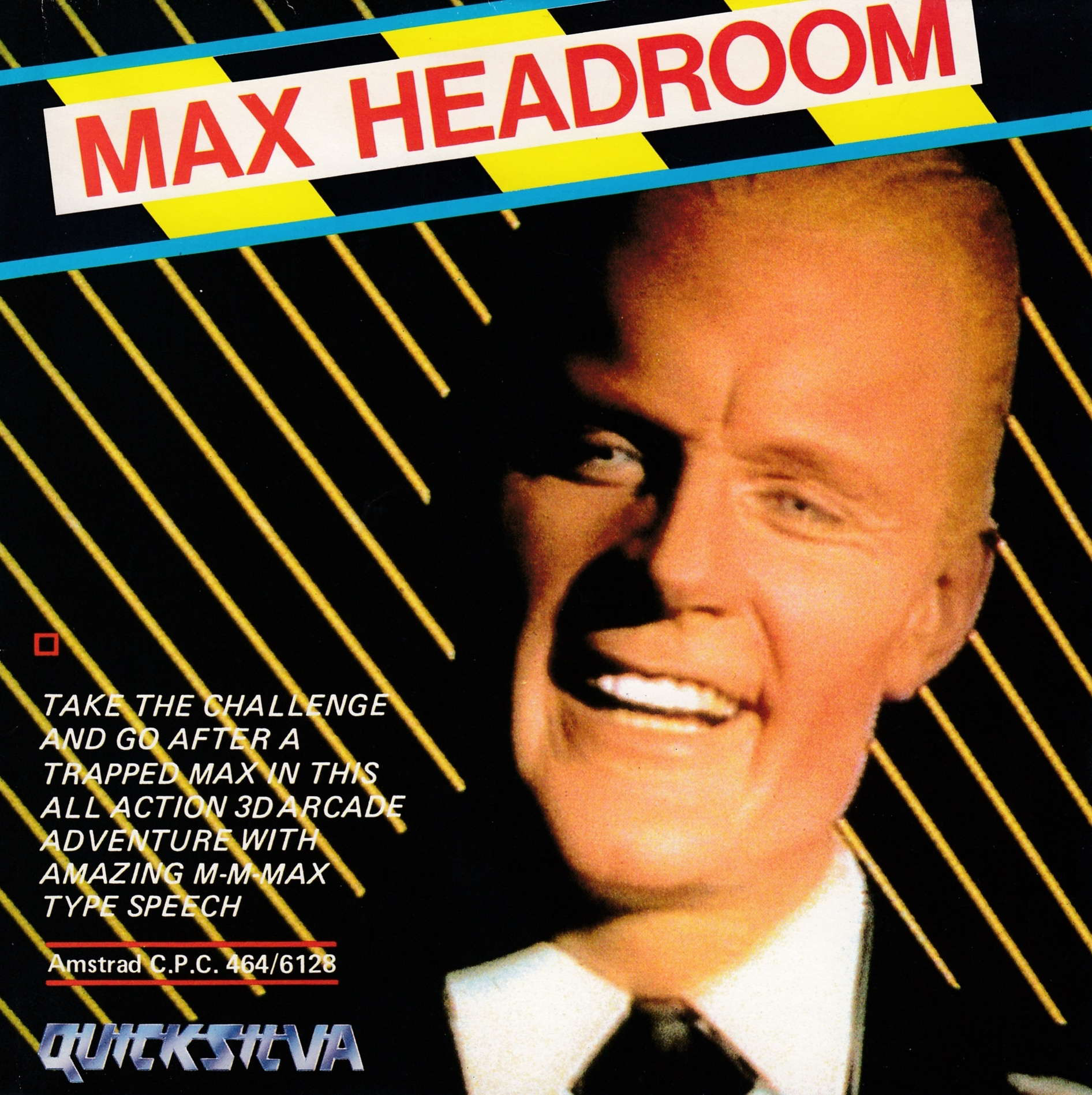 cover of the Amstrad CPC game Max Headroom  by GameBase CPC