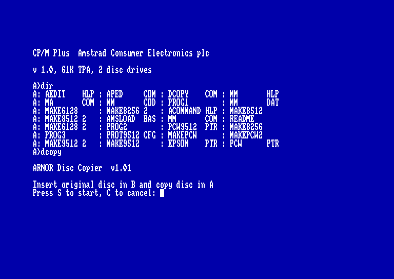 screenshot of the Amstrad CPC game Maxam II by GameBase CPC