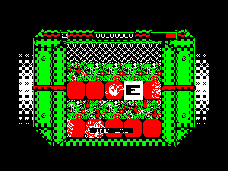 screenshot of the Amstrad CPC game Maze mania by GameBase CPC