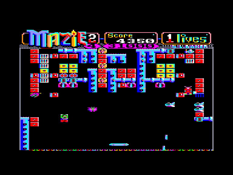 screenshot of the Amstrad CPC game Mazie by GameBase CPC