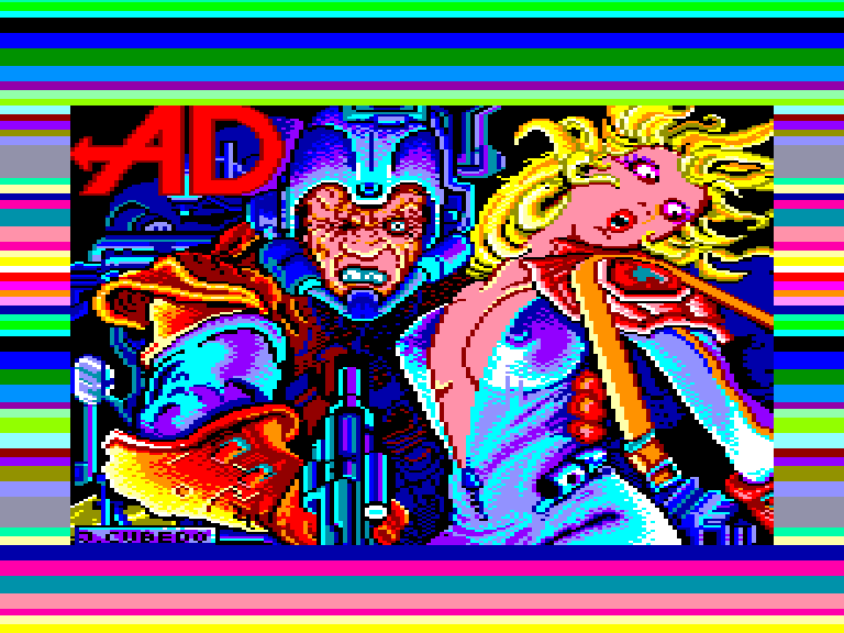 screenshot of the Amstrad CPC game Megacorp by GameBase CPC