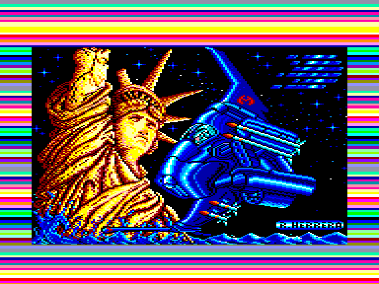 screenshot of the Amstrad CPC game Meganova by GameBase CPC