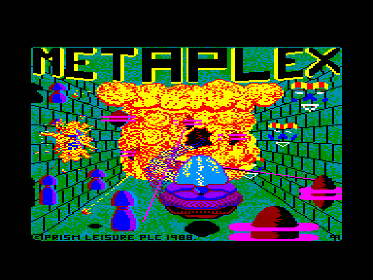 screenshot du jeu Amstrad CPC Metaplex