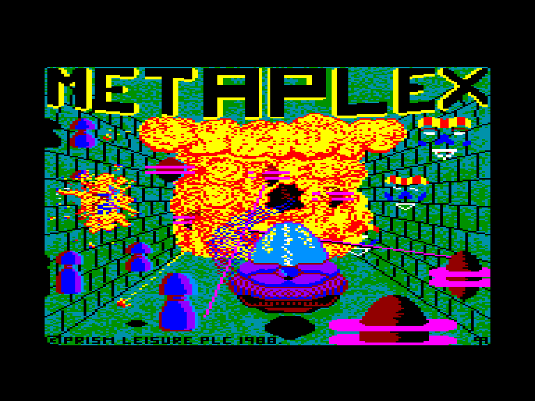 screenshot of the Amstrad CPC game Metaplex by GameBase CPC