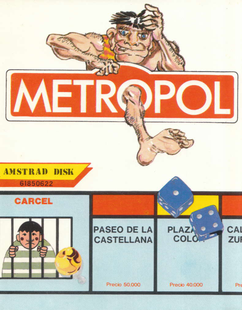 cover of the Amstrad CPC game Metropol  by GameBase CPC