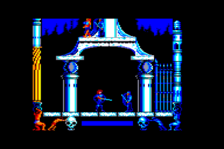 screenshot of the Amstrad CPC game Metropolis by GameBase CPC