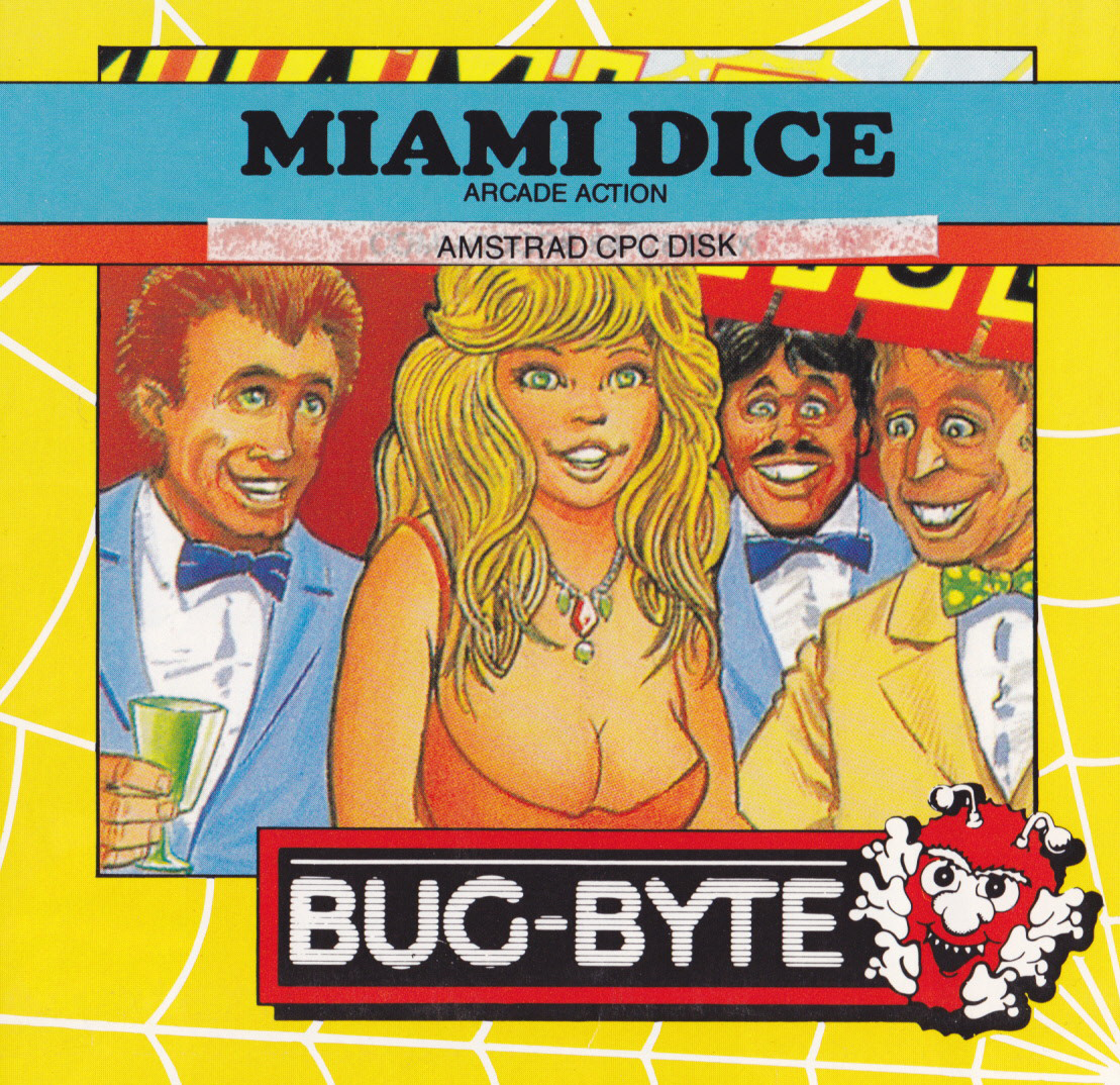 cover of the Amstrad CPC game Miami Dice  by GameBase CPC