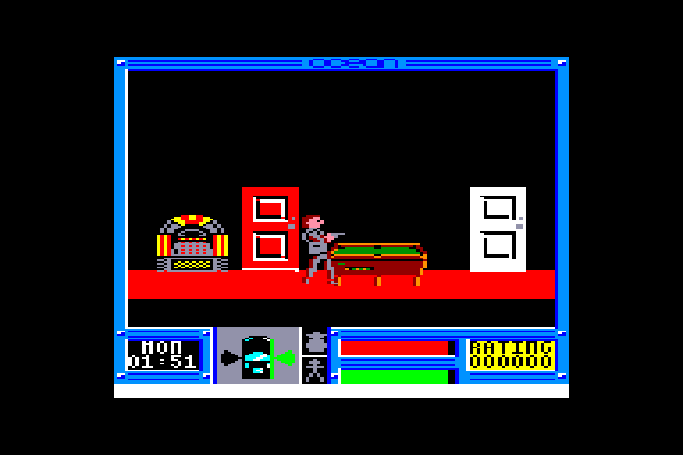 screenshot of the Amstrad CPC game Miami Vice by GameBase CPC