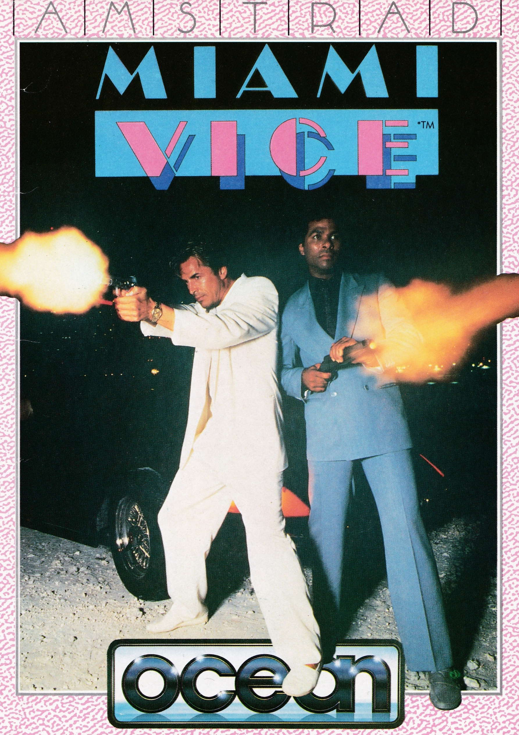 cover of the Amstrad CPC game Miami Vice  by GameBase CPC