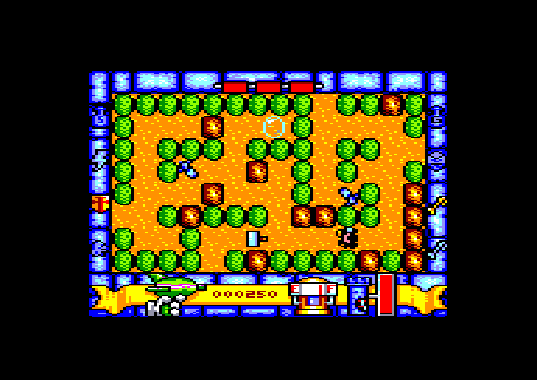 screenshot of the Amstrad CPC game Mickey mouse by GameBase CPC