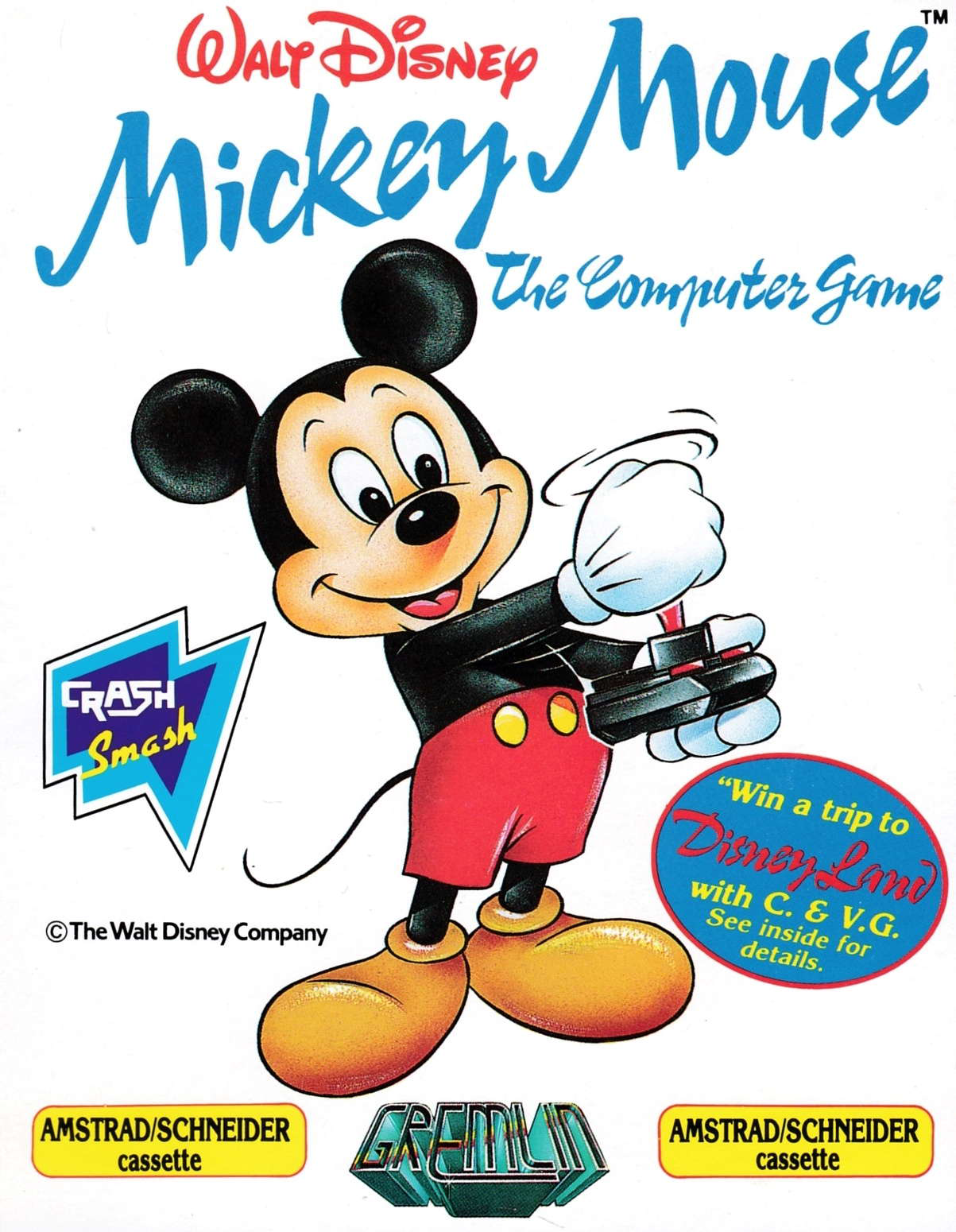 cover of the Amstrad CPC game Mickey Mouse  by GameBase CPC