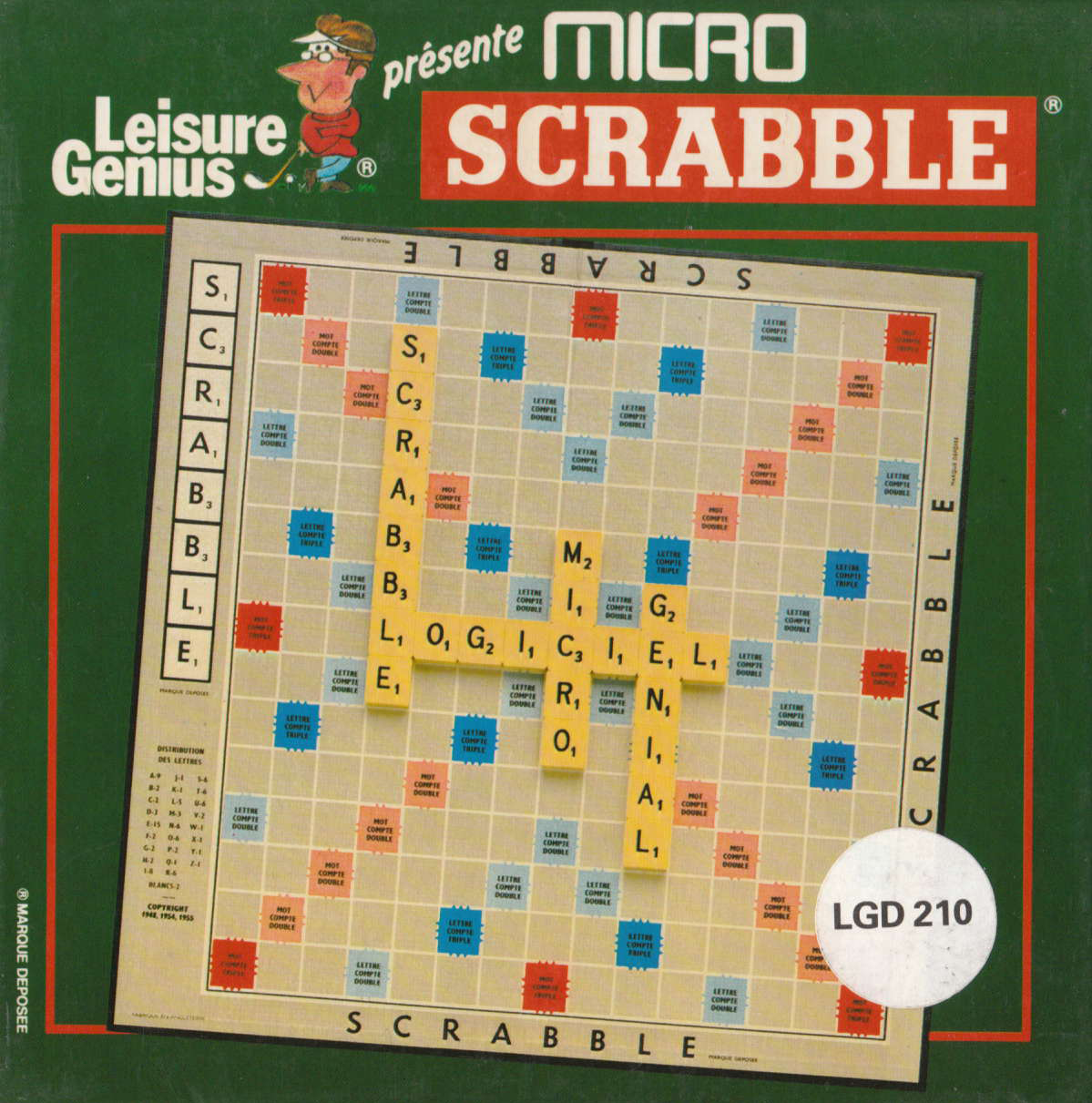 cover of the Amstrad CPC game Micro Scrabble  by GameBase CPC