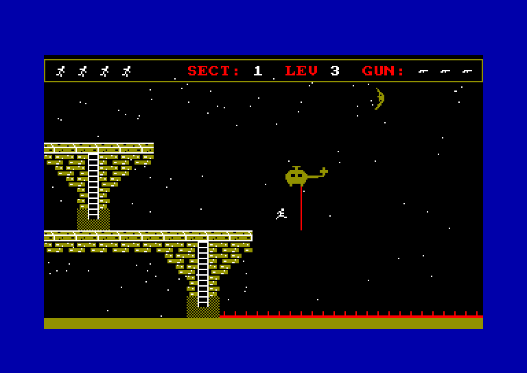 screenshot of the Amstrad CPC game Midnight express by GameBase CPC