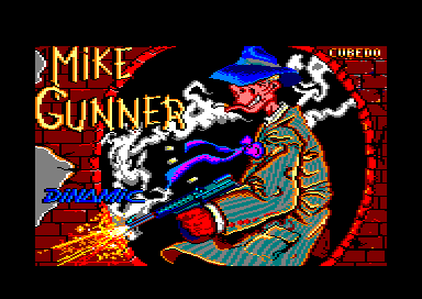 screenshot of the Amstrad CPC game Mike gunner by GameBase CPC