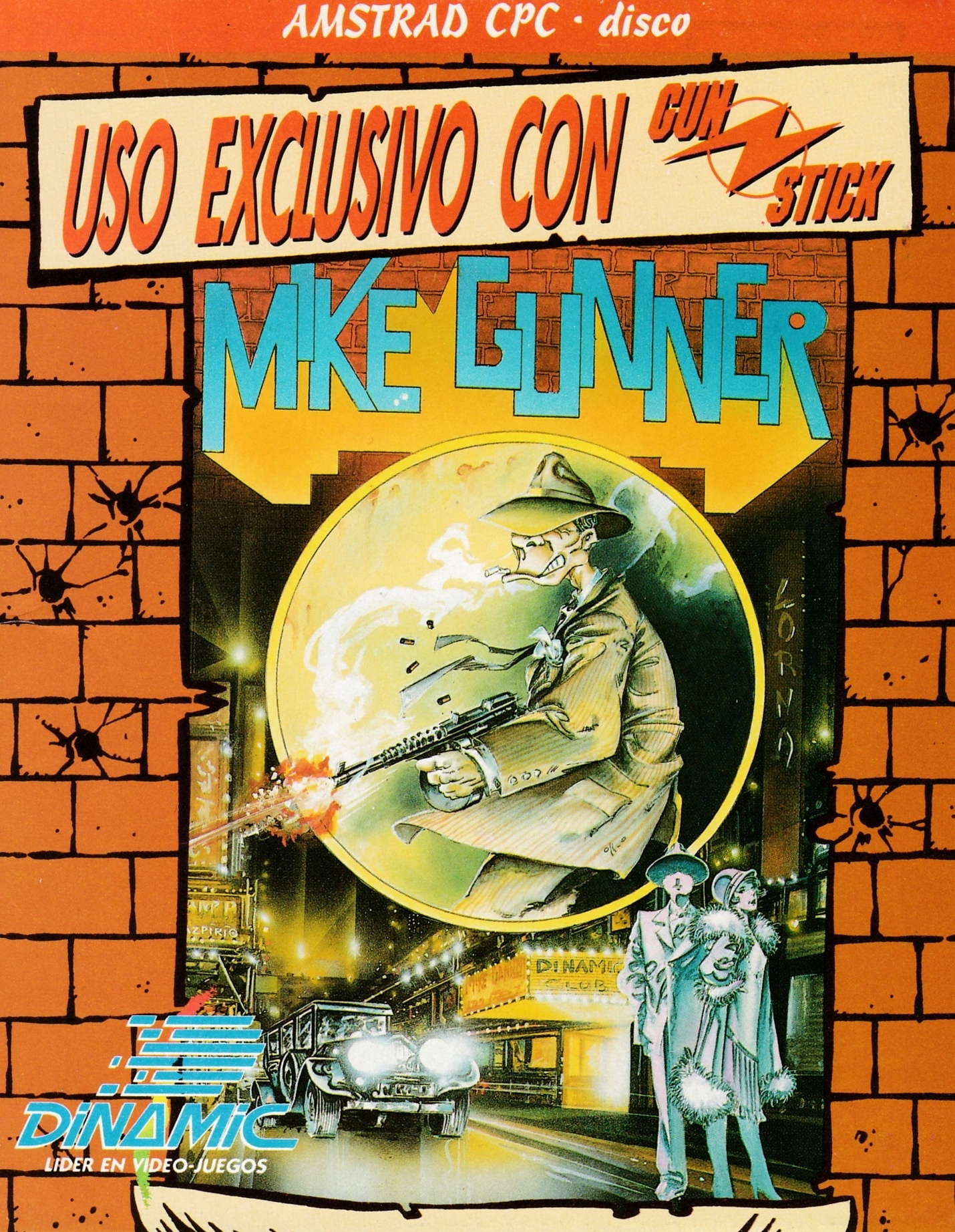 cover of the Amstrad CPC game Mike Gunner  by GameBase CPC