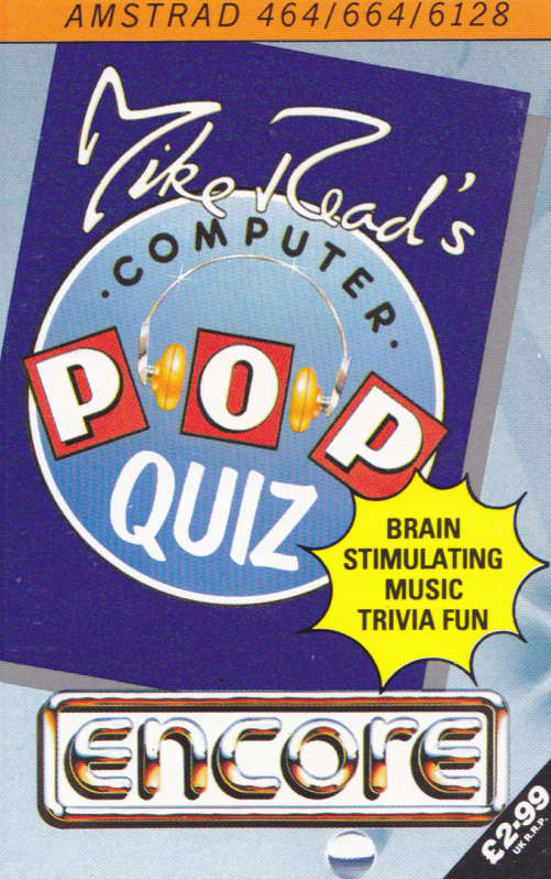 cover of the Amstrad CPC game Mike Read's Computer Pop Quiz  by GameBase CPC