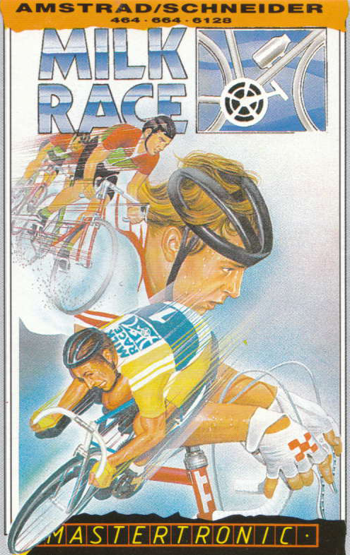 cover of the Amstrad CPC game Milk Race  by GameBase CPC