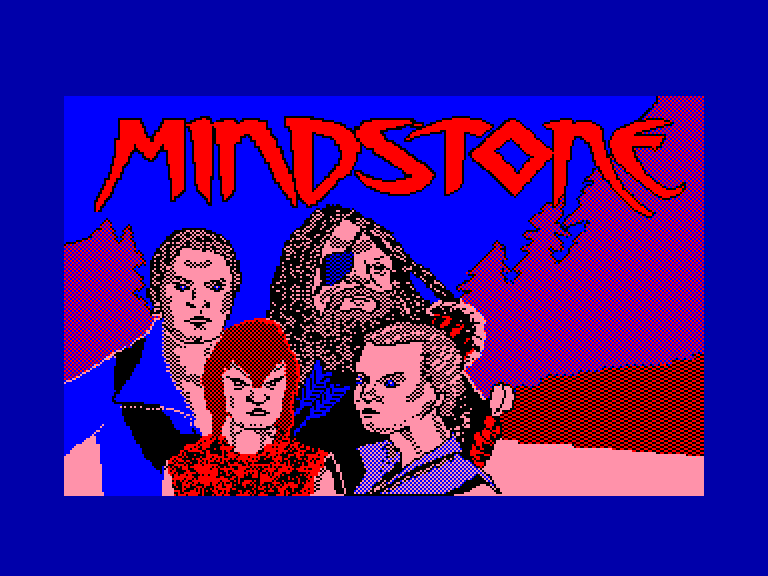 screenshot of the Amstrad CPC game Mindstone by GameBase CPC