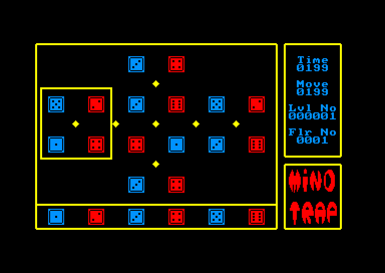 screenshot of the Amstrad CPC game Mindtrap by GameBase CPC
