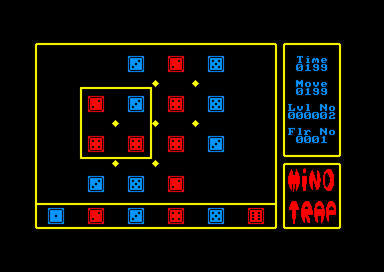 screenshot of the Amstrad CPC game Mindtrap by GameBase CPC