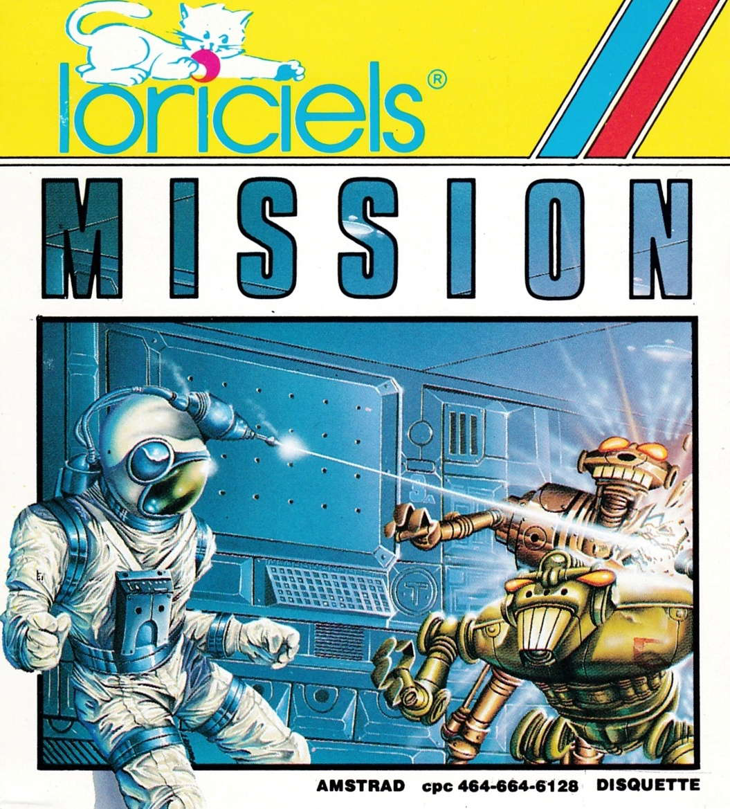 cover of the Amstrad CPC game Mission  by GameBase CPC